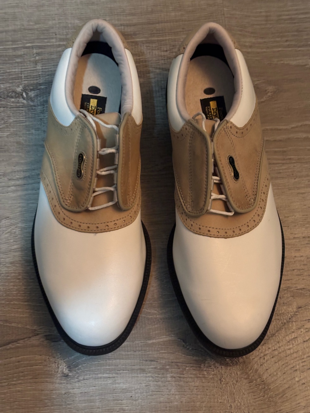 ⛳️WOMENS FOOTJOY OXFORD STYLE GOLF SHOE~LIGHTLY WORN~SIZE 8.5 NARROW